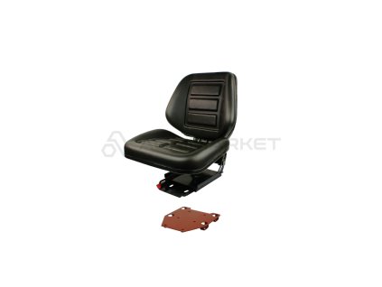 16031 sedadlo pro traktoru zetor cerna s upevnenim