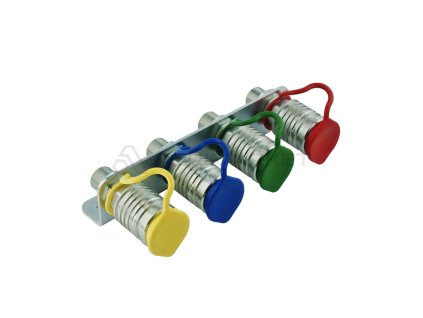 16055 hydraulicke rychlospojky 4 x drzak m18x1 5