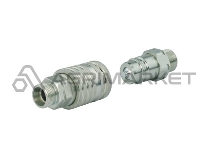 Hydraulická rychlospojka M18x1.5 + zástrčka 18x1.5