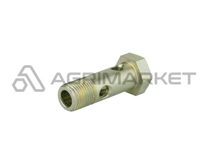 Dvojitý průtokový šroub hydraulický s závitem  3/8"