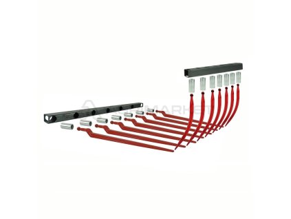 17756 krokodyl 1 21 m 2 x ramovy nosnik navarove pouzdra pro hroty hroty