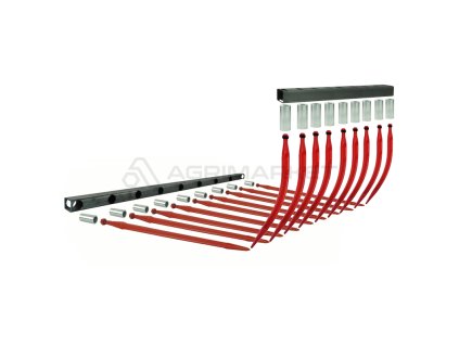 17771 krokodyl 1 59 m 2 x ramovy nosnik navarove pouzdra pro hroty hroty