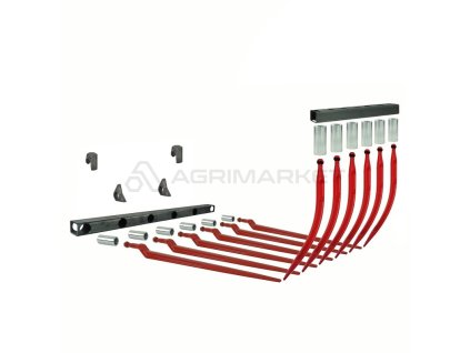 17792 krokodyl 1020 mm 2 x ramovy nosnik navarove pouzdra pro hroty hroty upevneni