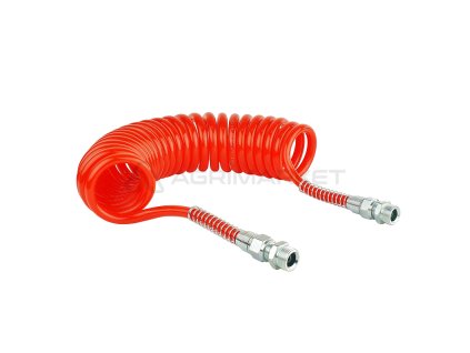 18005 cervene spiralova pneumaticka m22x1 5 delka 5 m vyrobena z polyethylenu