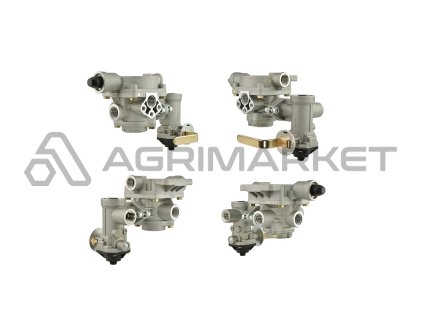 Brzdový ventil přívěsu HZS-4 + regulátor 4 rozsah