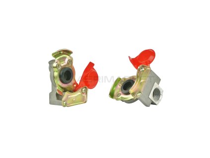 18314 hlava spojky m22x1 5 bez ventil cervene