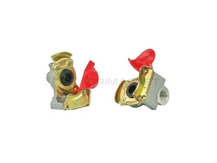 18317 hlava spojky m22x1 5 s ventilem cervene