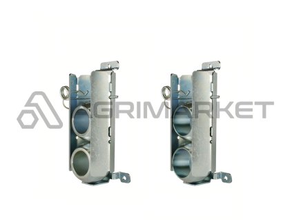 Dva kulove zásobníky s koulemi bez přírubu 2/2 56/28 a 2/3 56/37