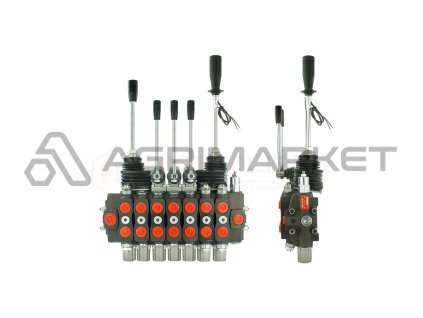 Hydraulický rozdělovač pro lesnické stroje