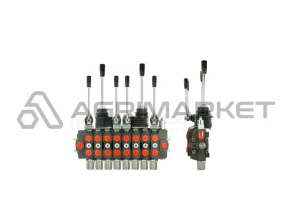 Hydraulický rozdělovač pro lesnické stroje