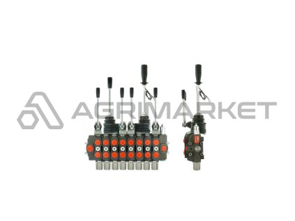 Hydraulický rozdělovač pro lesnické stroje