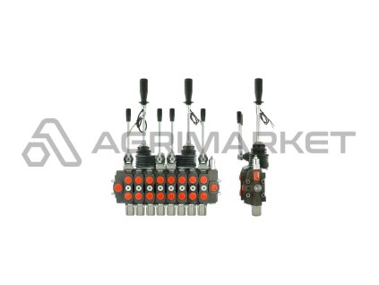 Hydraulický rozdělovač pro lesnické stroje