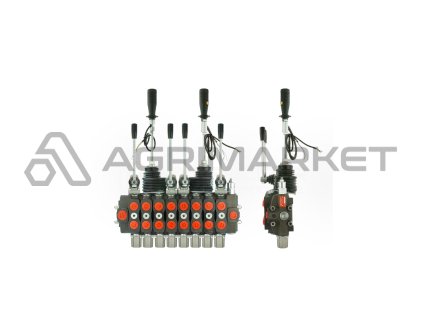 Hydraulický rozdělovač pro lesnické stroje