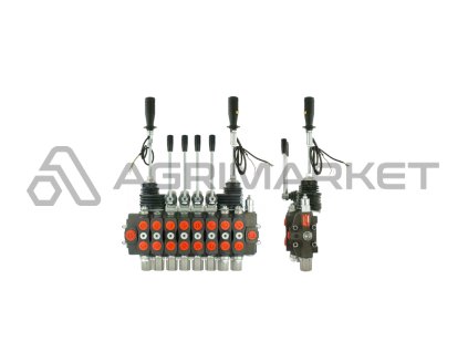 Hydraulický rozdělovač pro lesnické stroje