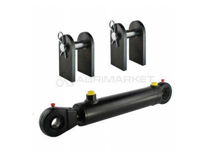 20105 dvojcinny hydraulicky valec delka 415 mm zdvih 200 mm se sadou upevnovacich prvku