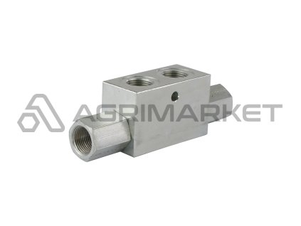Dvojitý zpětný ventil VBPDE 1/4" 20L/min HLR