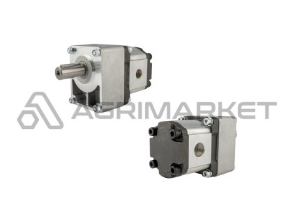 Hydraulické zubové čerpadlo skupiny 2, otáčení ve směru hodinových ručiček, objem: 26 cm3 / otáčky (1500 ot./min): 39 l / min s ložisky