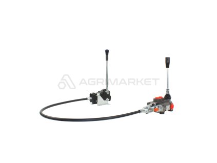 21476 1 sekcni hydraulicky rozdelovac 80l s pakou a lano 3m