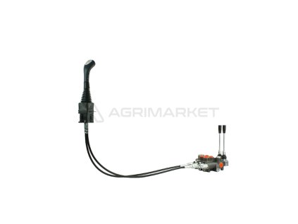 21536 2 sekcni hydraulicky rozdelovac 80l min s joystick a odkazy 3m