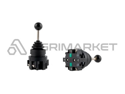 Třípolohový monostabilní elektrický joystick, montážní otvor 30mm