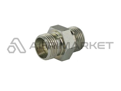 Hydraulický konektor přímého typu: BB palcový závit 3/4" / 3/4"