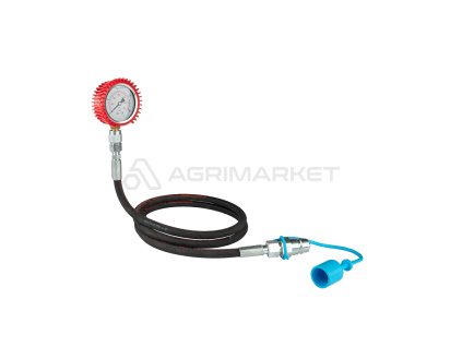 21872 sada tlakomeru oleje manometr 160 bar kabel 2000 mm a zastrcka euro