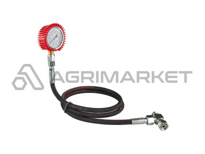 Sada tlakoměru oleje, manometr 160 bar, hadice 1000 mm a T-kus BBA M18x1,5