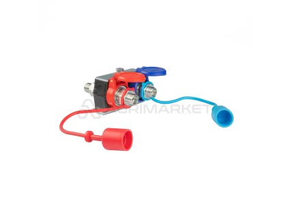 22031 sada hydraulickych rychlospojek automaticky euro iso m18x1 5 push pull dve zasuvky a dve zastrcky