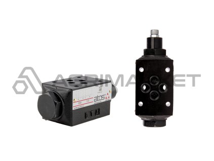 Sendvičový zpětný škrticí ventil SHQ-023 pro rozdělovače CETOP 3 NG6