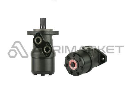 Hydraulický motor BMR Absorpce: 315 cm3/otáčky: 195 ot/min s 6-frézovacím hřídelem