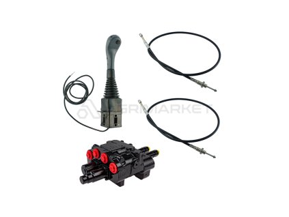 24060 2sekce hydraulick sada 80l min joystick 1 tlacitko 2x kabel 2 5m 2sekce rozvadec 80l ls s jednou plovouci sekci