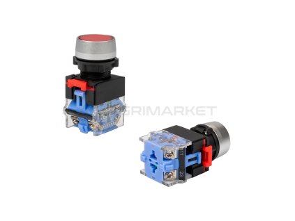 24729 cervene tlacitko elektrickeho spinace