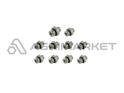 Sada přípojek 27/24 pro 4-sekční hydraulický rozvaděč P80 Badestnost