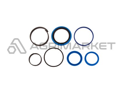 Kompletní sada těsnění pro dvojčinný hydraulický válec 63/36