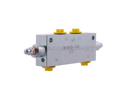 33230 dvojity brzdovy ventil bhb08 108g1 2 dvojcinny zamek valce zavity 3 8 prutok 60l min max tlak 350bar