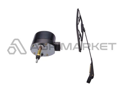 Krátký motorek stěrače se spínačem 12V CAT 105 L: 63/84mm součástí stěrače