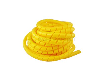 33509 zluty spiralovy kryt pro hydraulicky kabel prumer pruchodu 46 55mm