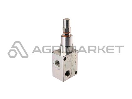 Hydraulický přepouštěcí ventil VMP s nastavovacím závitem: 1/4" průtok: 30L/min tlak: 10-180bar