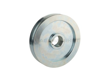 Dvojitá kladka pro dva řemeny 2x13 fi200 / 42mm drážka 12mm