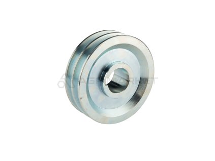 Dvojitá kladka pro dva řemeny 2x17 fi150 / 42mm drážka 12mm