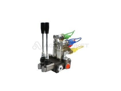 7970 hydraulicky monoblokovy rozvadec 2 sekcni 40l