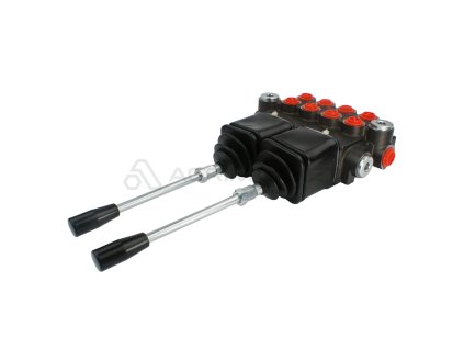 8231 hydraulicky monoblokovy rozvadec 4 sekcni 40l