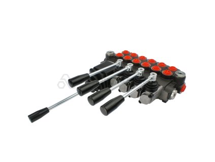 8243 hydraulicky monoblokovy rozvadec 6 sekcni 40l