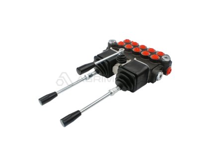 8252 hydraulicky monoblokovy rozvadec 5 sekcni 40l