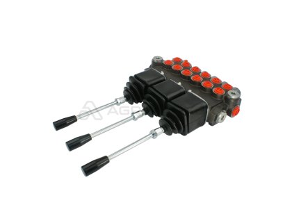 8264 hydraulicky monoblokovy rozvadec 6 sekcni 40l