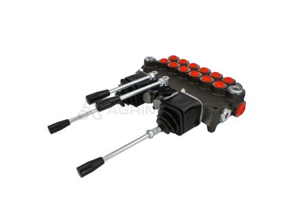8270 hydraulicky monoblokovy rozvadec 6 sekcni 80l