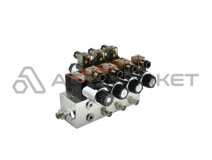 Hydraulický rozvaděč CETOP 3 NG6 3 sekční 60L