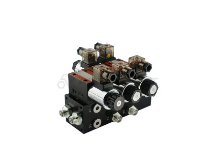 8336 hydraulicky rozvadec cetop 3 ng6 2 sekcni 60l