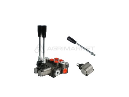 8792 hydraulicky monoblokovy rozvadec 2 sekcni 40l