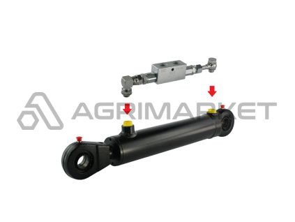 Hydraulický válec dvojčinný 50/28/200 zámek U25